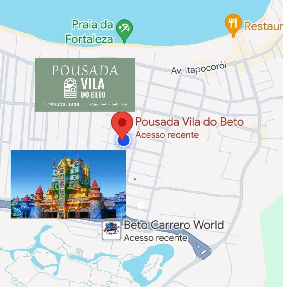 Pousada Vila Do Beto Penha  Exterior foto